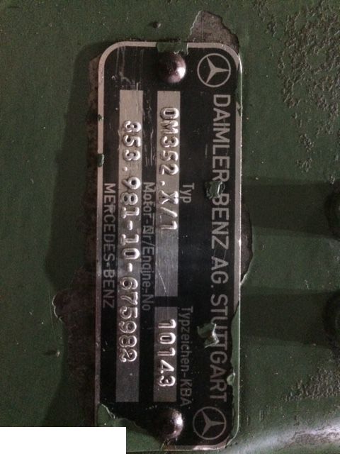 Mercedes om352 [CZĘŚCI]