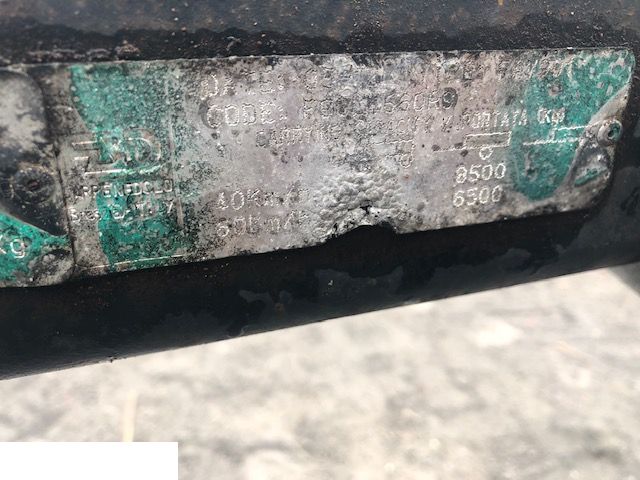 Oś FAD typ: 4008 - Welger [CZĘŚCI]