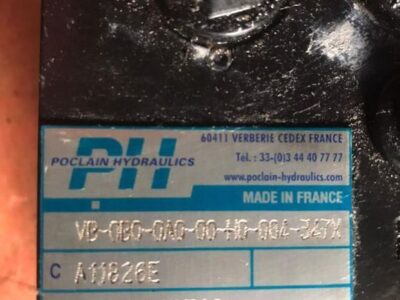 Pompa Hydrauliczna Poclain A11826E VB-0B0-0A0-00-H0-004-347X