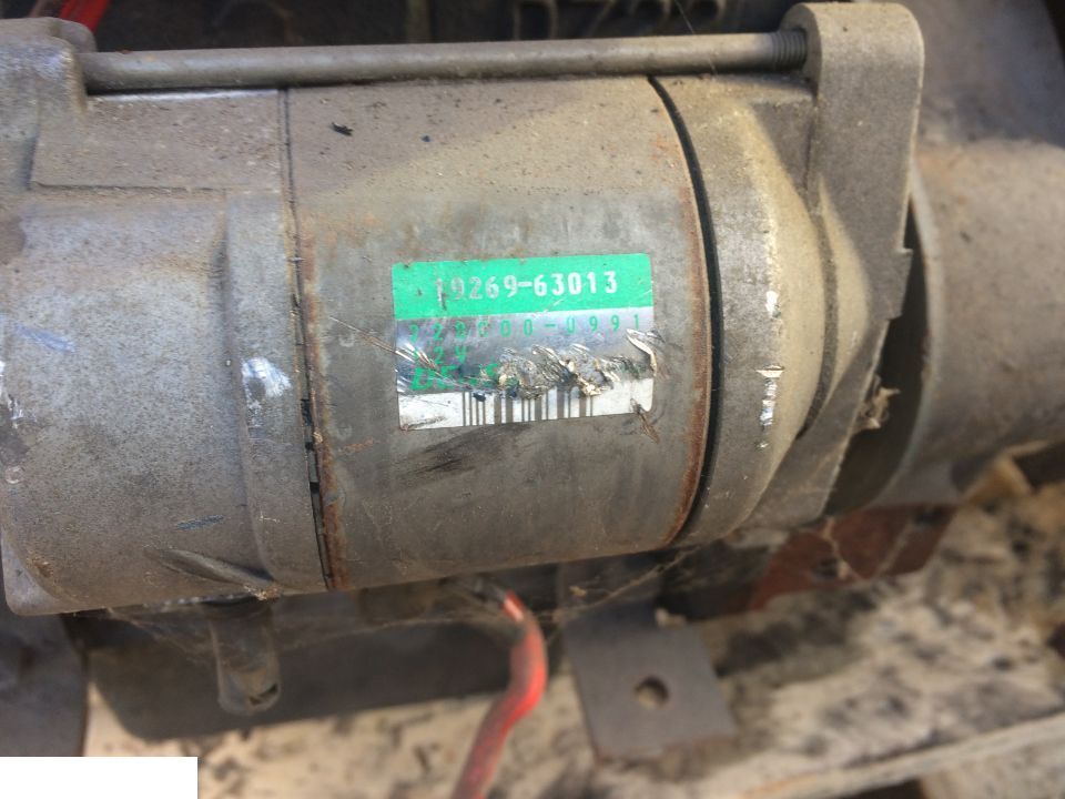 Rozrusznik denso 19269 Kubota d277