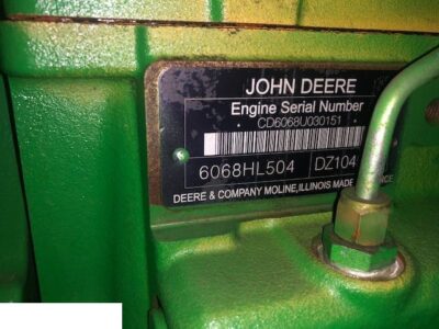 Silnik john deere 6068hl504