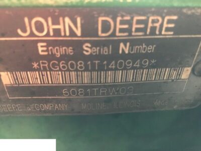 Silnik John Deere 6081 - Blok