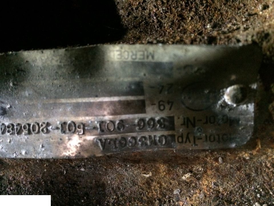 Silnik Mercedes OM366 la cześci