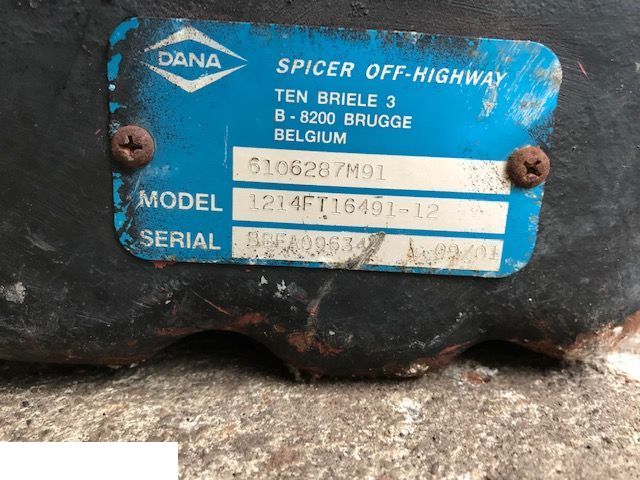 Skrzynia Dana Spicer 1214FT16491-12