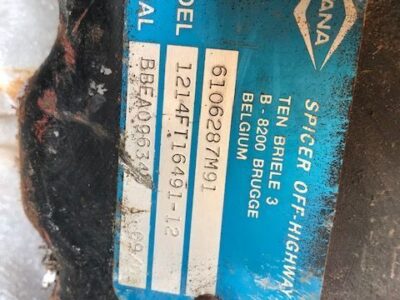 Spicer 1214FT16000 - Fiat-Kobelco CASE