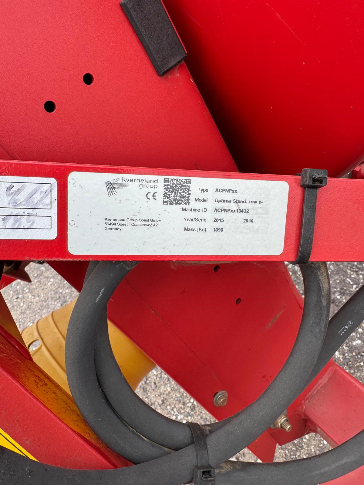 Siewnik do kukurydzy, słonecznika z dyni Kverneland e-drive 4 rzędy