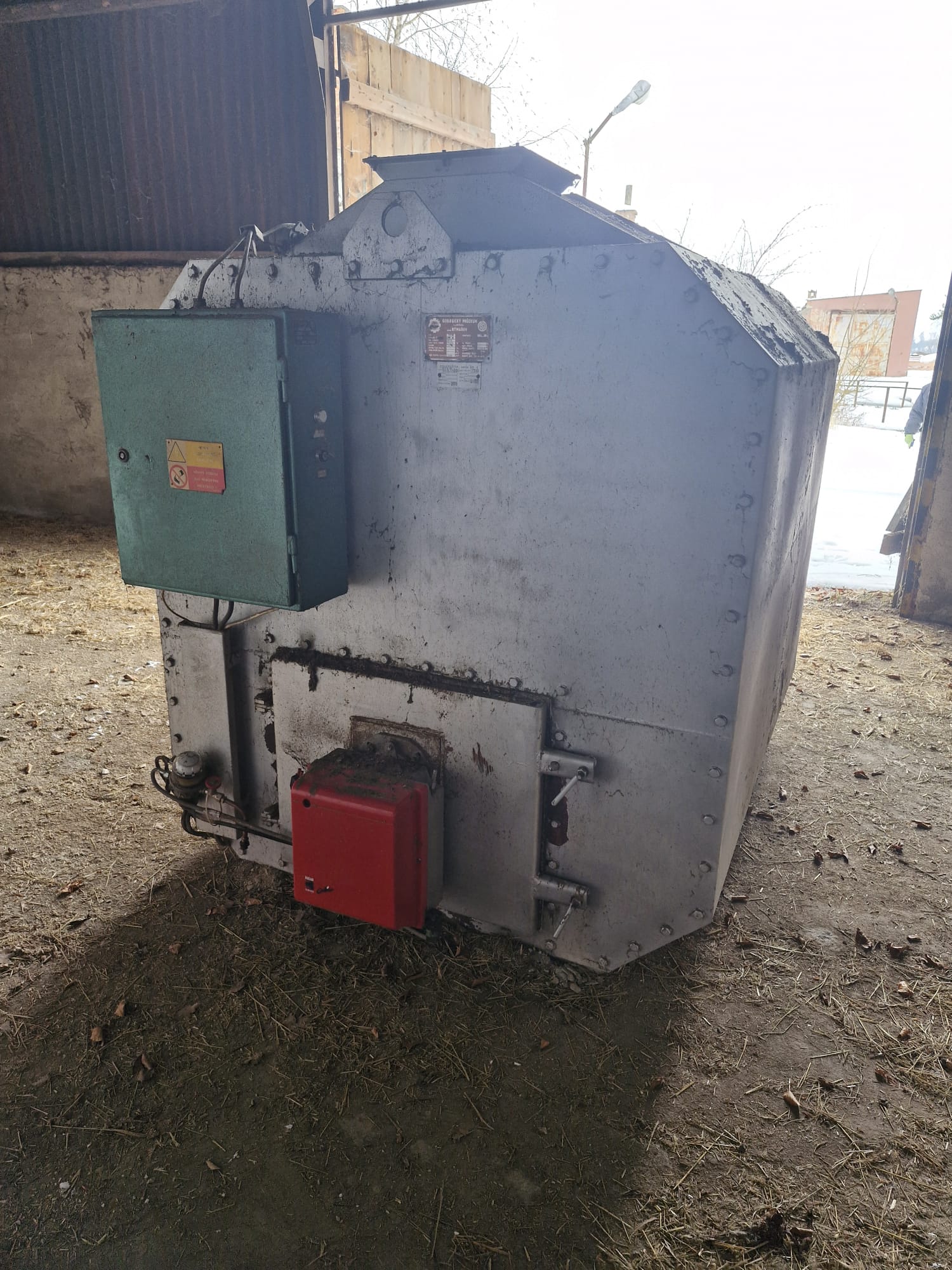 Piec do suszarni do zboża