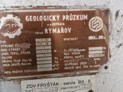 Piec do suszarni do zboża