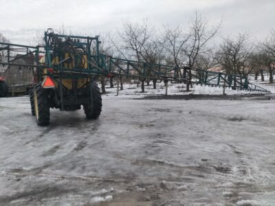 Opryskiwacz samojezdny