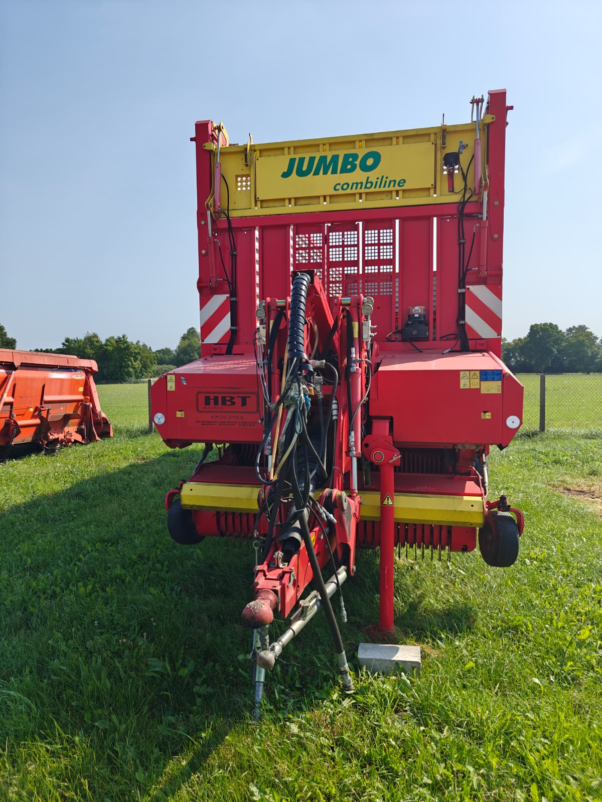 Pöttinger JUMBO 10010 | 2014 | ISOBUS | skrętne osie | stan bdb