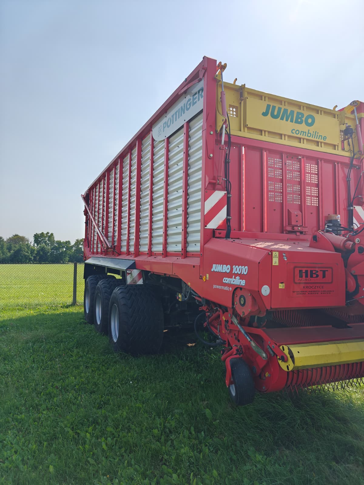 Pöttinger JUMBO 10010 | 2014 | ISOBUS | skrętne osie | stan bdb