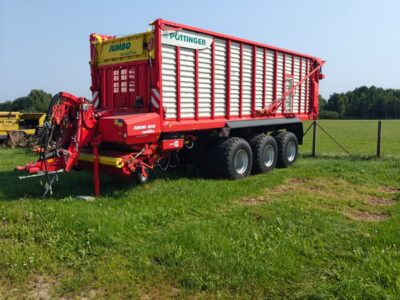 Pöttinger JUMBO 10010 | 2014 | ISOBUS | skrętne osie | stan bdb