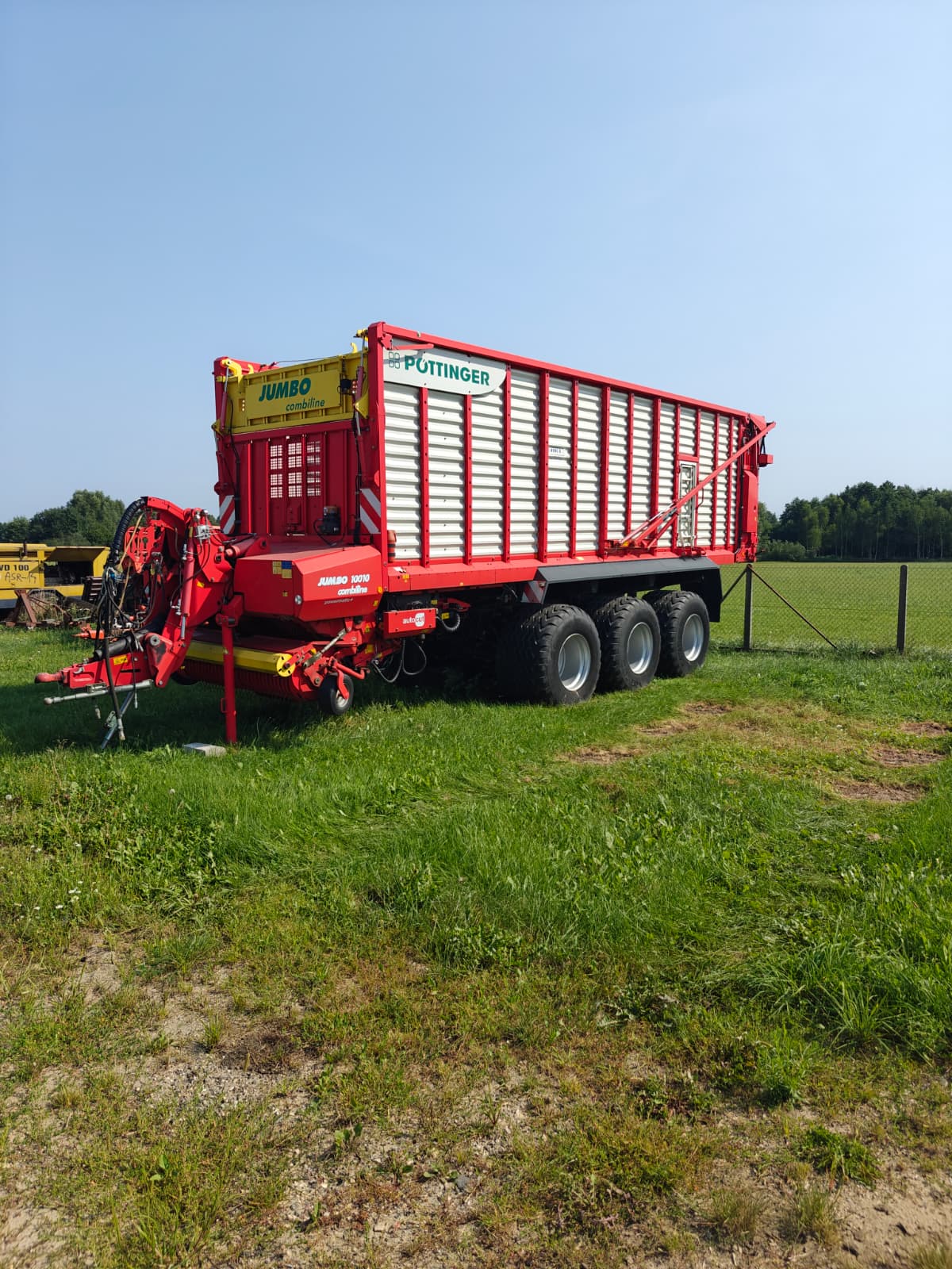 Pöttinger JUMBO 10010 | 2014 | ISOBUS | skrętne osie | stan bdb
