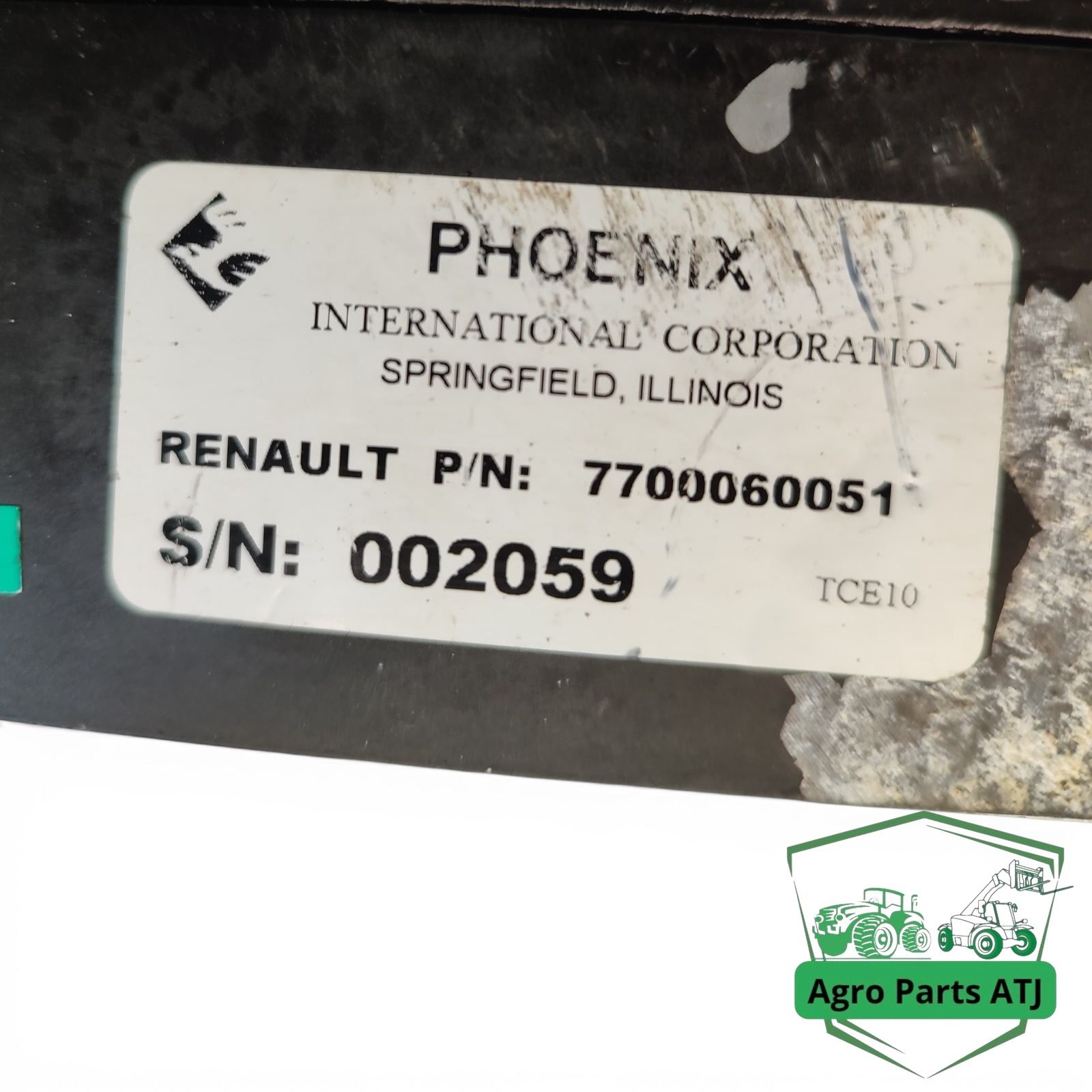 EHR TCE 10 Panel sterowania 7700060051 Podnośnik Zaczep Claas Ares 836