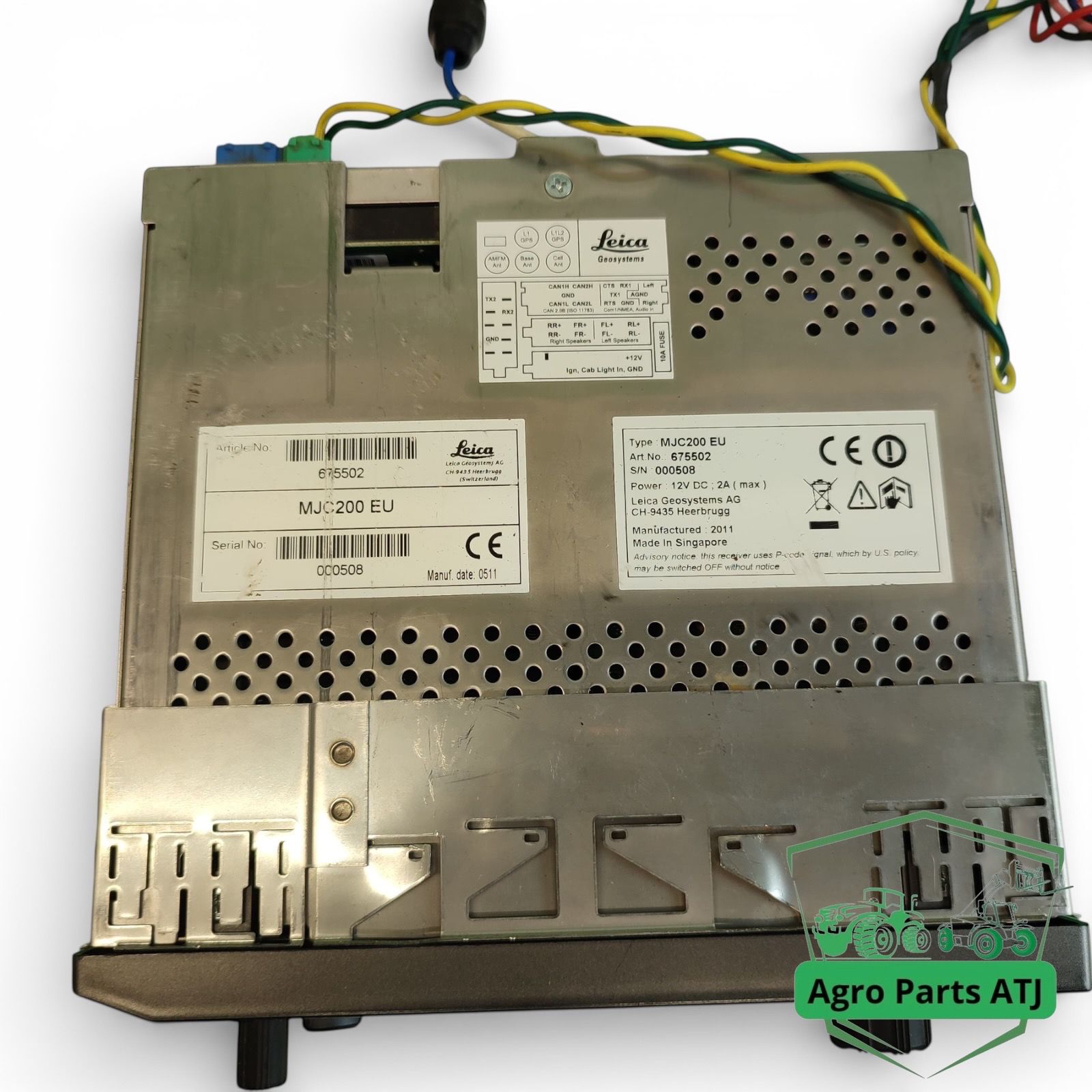 Konsola Monitor Nawigacja Radar Leica mojoRTK MJC200 EU
