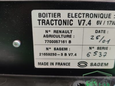 Sterownik Moduł 21659230 3B V7.4 7700057161 B Renault / Claas