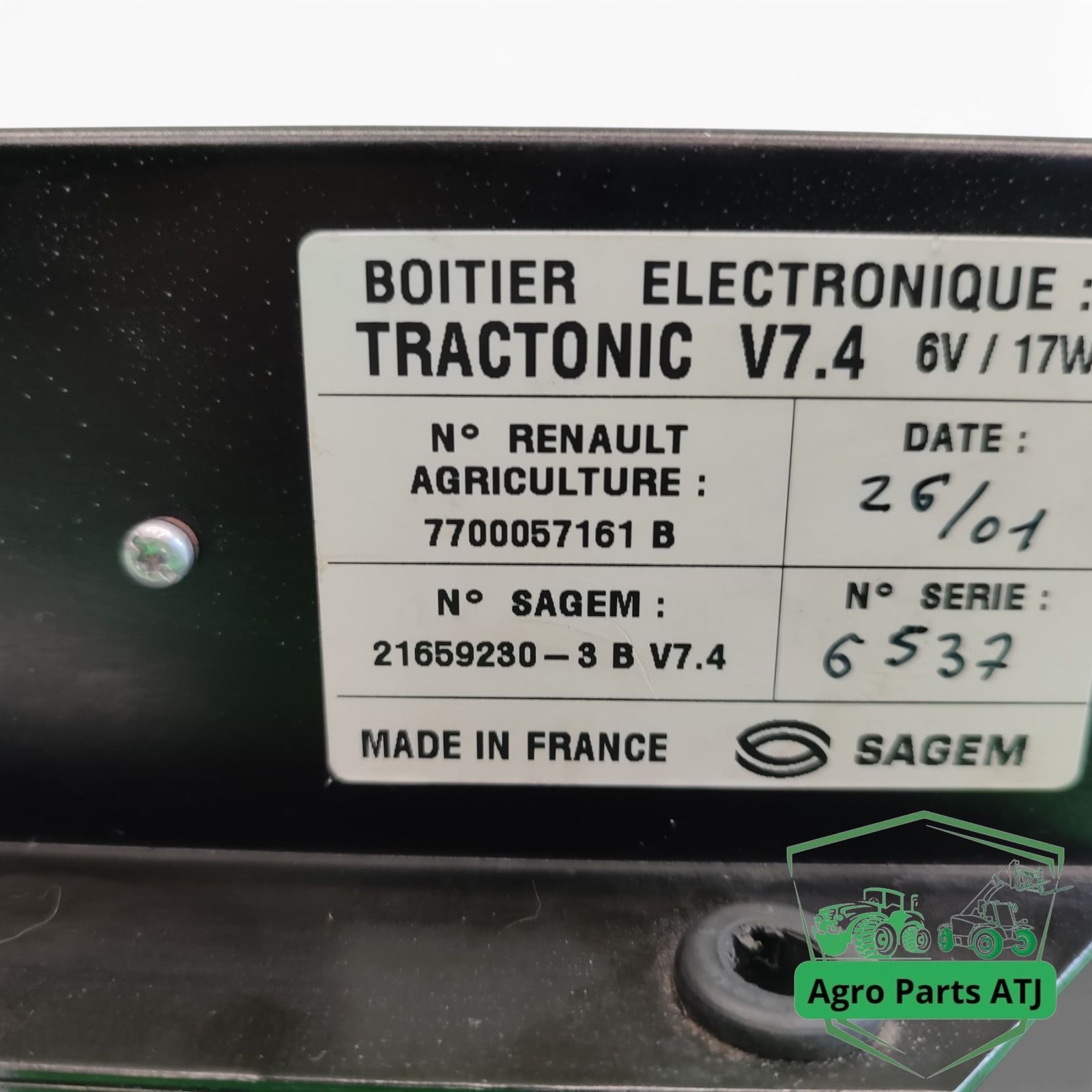 Sterownik Moduł 21659230 3B V7.4 7700057161 B Renault / Claas