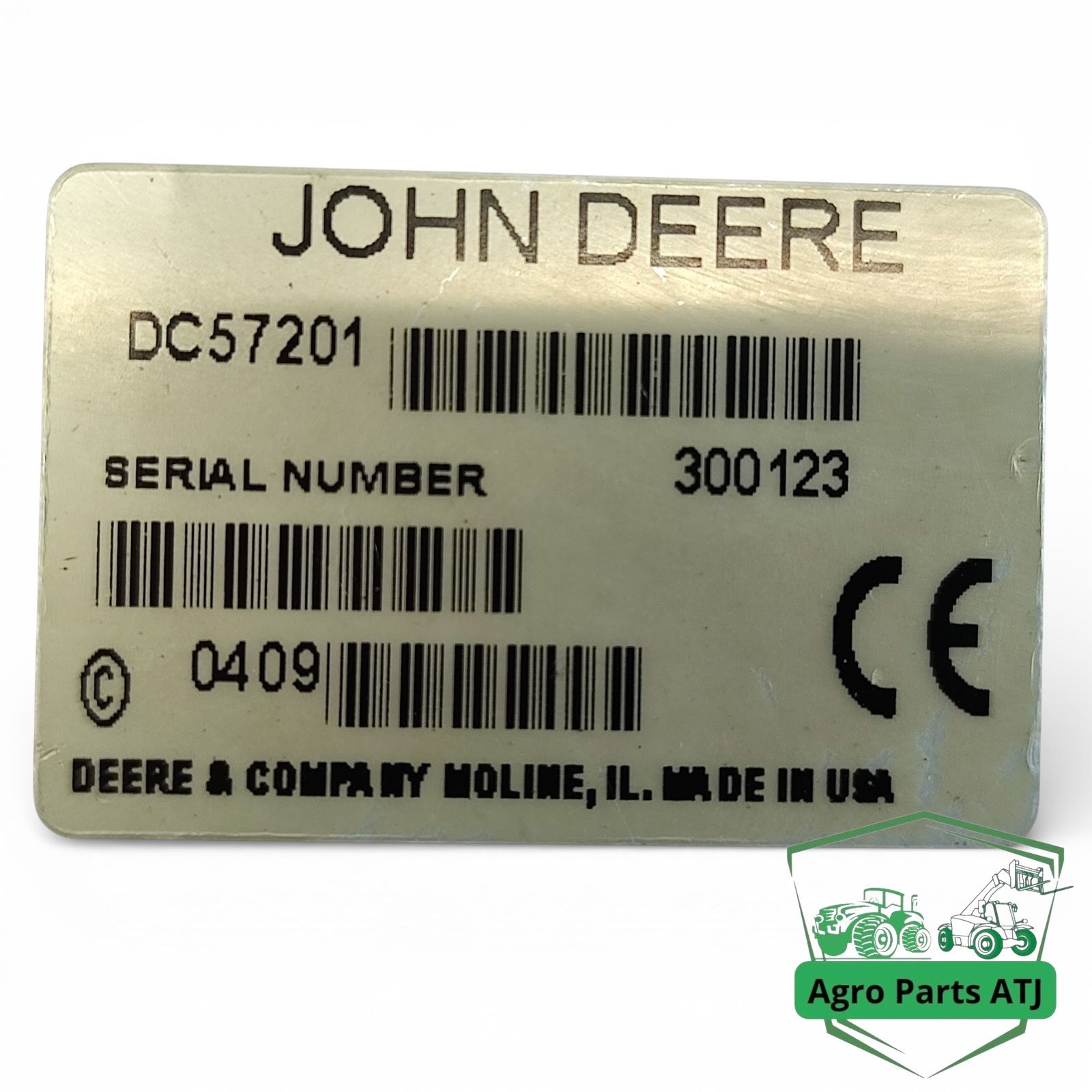 Moduł sterujący Wyświetlacz JD DC57201 Prasa John Deere 592