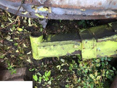 Claas Dominator - Oś Tylna