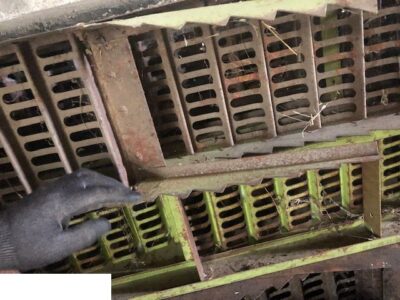 Claas Dominator - Wytrząsacze