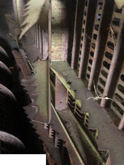 Claas Dominator - Wytrząsacze