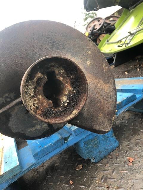 Claas Lexion - Żmijka Wysypu Ziarna