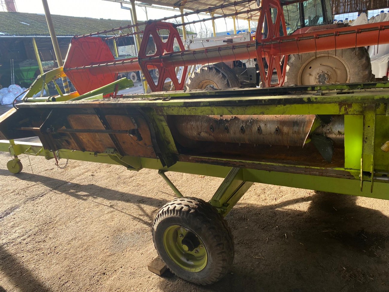 Claas Mega 360 [CZĘŚCI] - Skrzynia