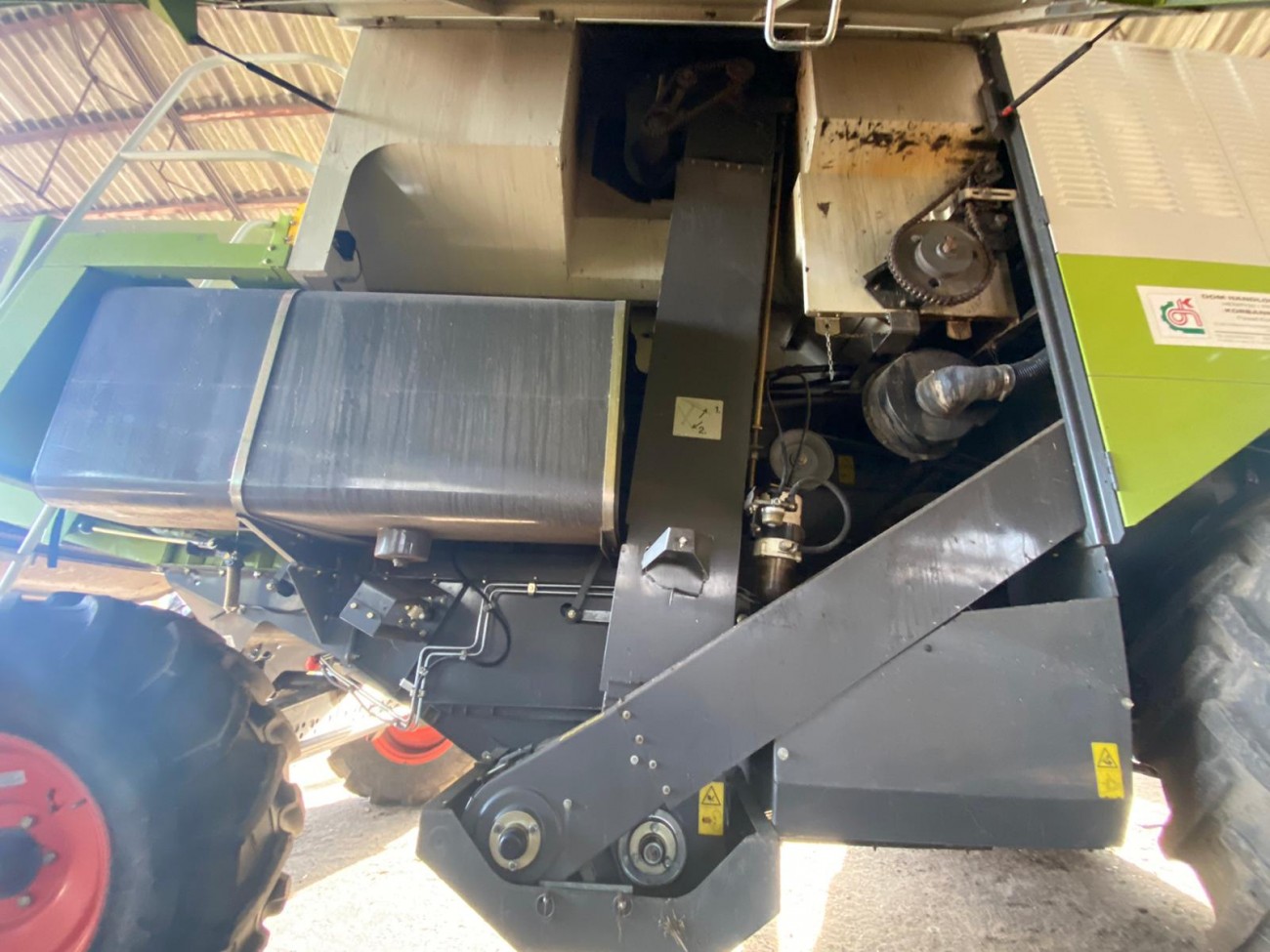 Claas Mega 360 [CZĘŚCI] - Skrzynia