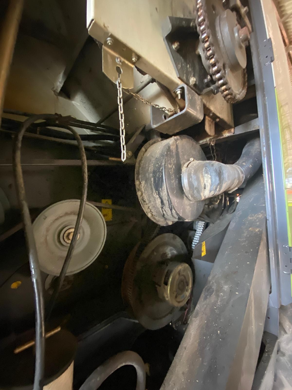 Claas Mega 360 [CZĘŚCI] - Wariator Jazdy