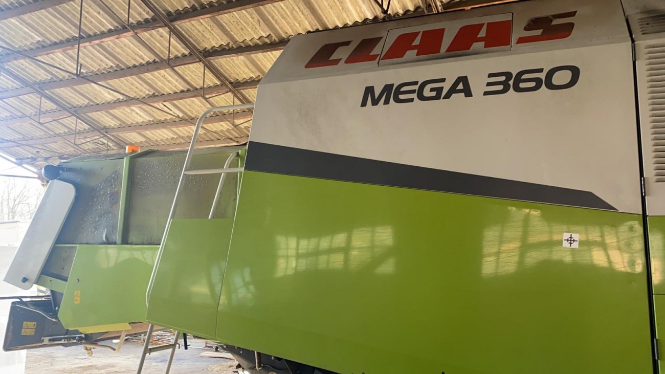 Claas Mega 360 [CZĘŚCI] - Wózek Do Kombajnu