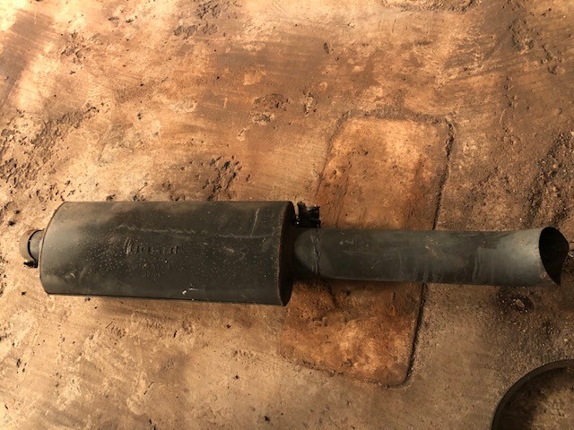 Claas mega tłumik Komin rura wydechowa