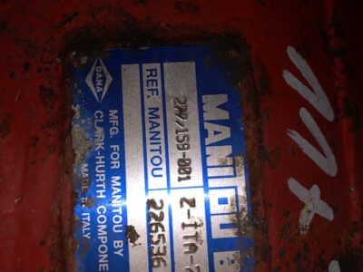 Clark Hurth - Atak + Talerz 11/31 - Dyferencjał Manitou 1233s