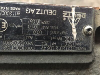 Deutz TCD 2012 L06 4V TCD2012L064V - Blok Cylindrów Silnika