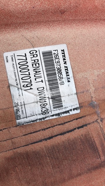 Felga Claas Axos | Claas Arion - 18x38