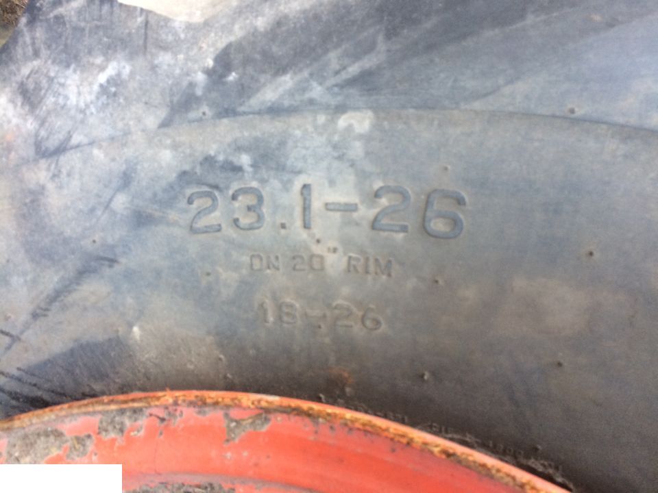 FELGA DW 16x26 , OPONA firestone 23.1 - 26 , Claas Dominator