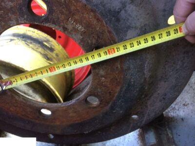 Felga W15Lx38 ZETOR C-385 URSUS PRONAR tylne