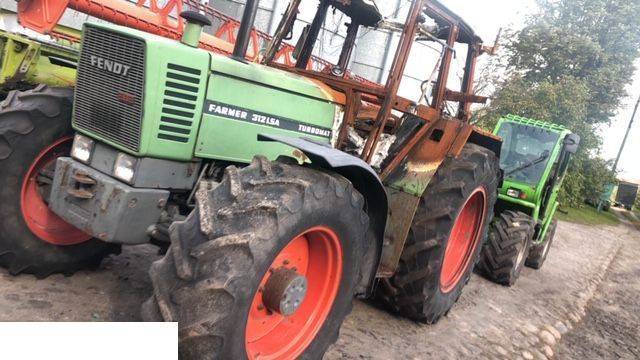 Fendt 312 LSA | Fendt 312 - Zwolnica - Zwrotnica - Półoś - Skrzynia - Silnik - Siłowniki