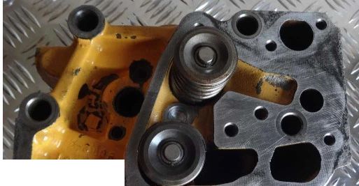 Głowica do silnika Liebherr D 934 - KOMPLETNA