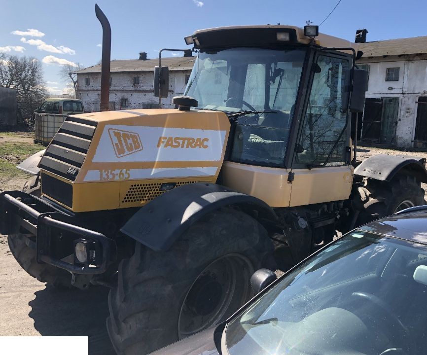 JCB Fastrack 135-65 - Zwolnica - Zwrotnica - Półoś - Skrzynia - Silnik - Siłowniki