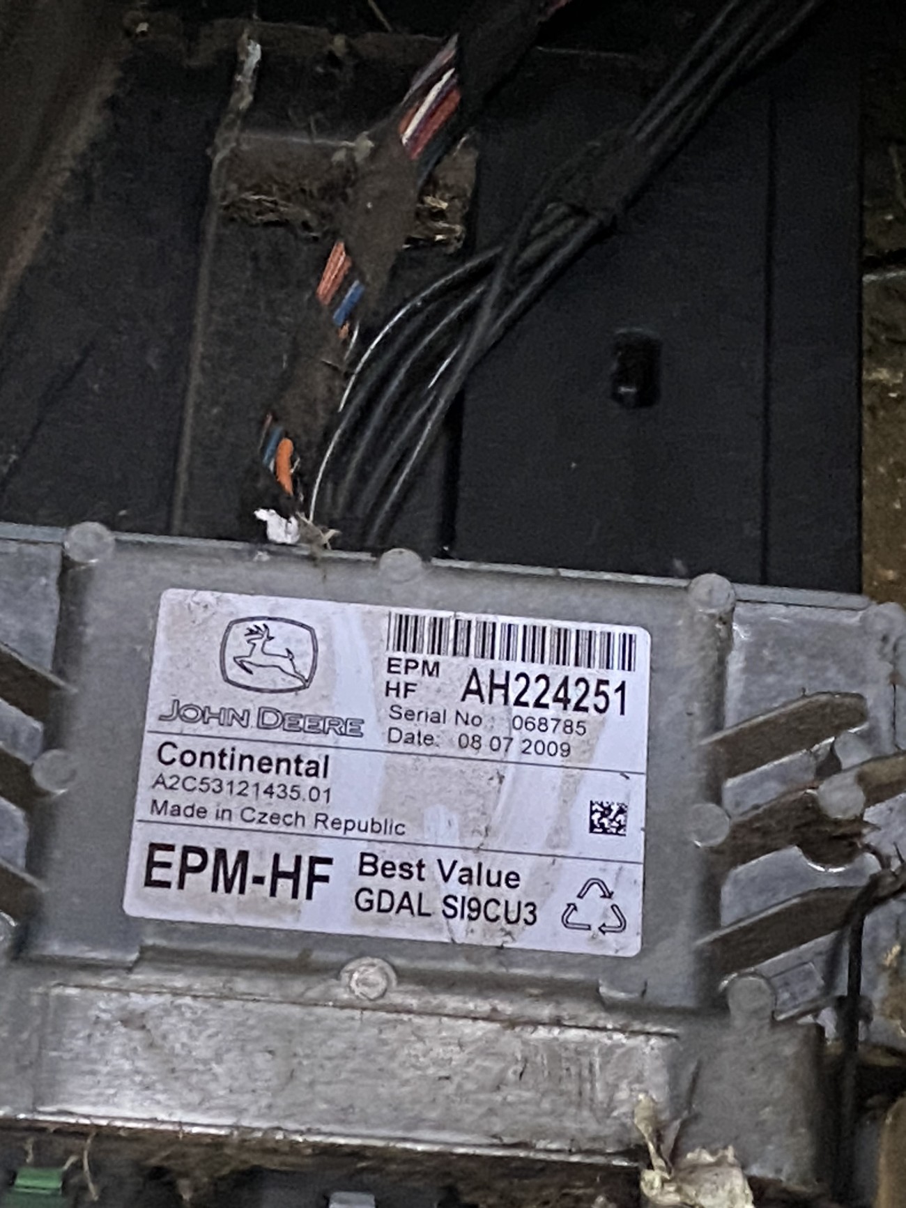 John Deere AH224251 EPM