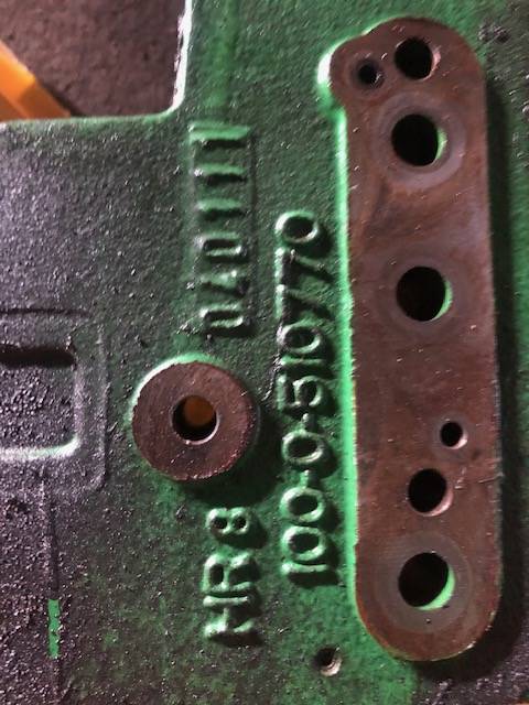 John Deere - Sekcja Rozdzielacza