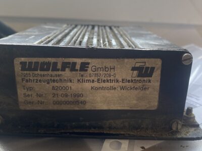 Liebherr 506 - Sterownik Klimatyzacji - TYP: 820001