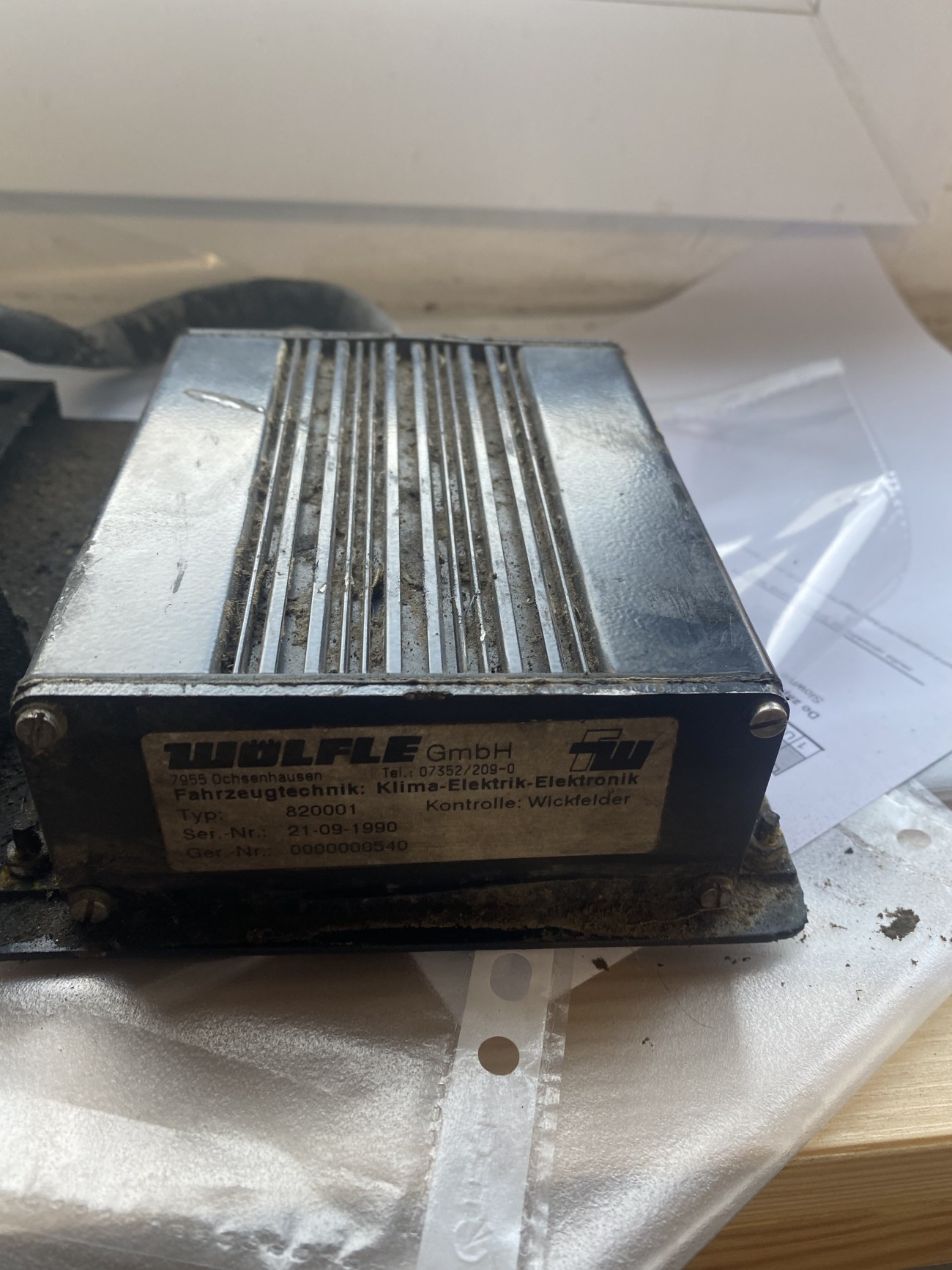 Liebherr 506 - Sterownik Klimatyzacji - TYP: 820001