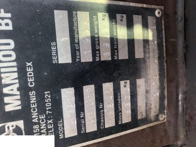 Manitou 524 526 626 628 - Carraro CZĘŚCI