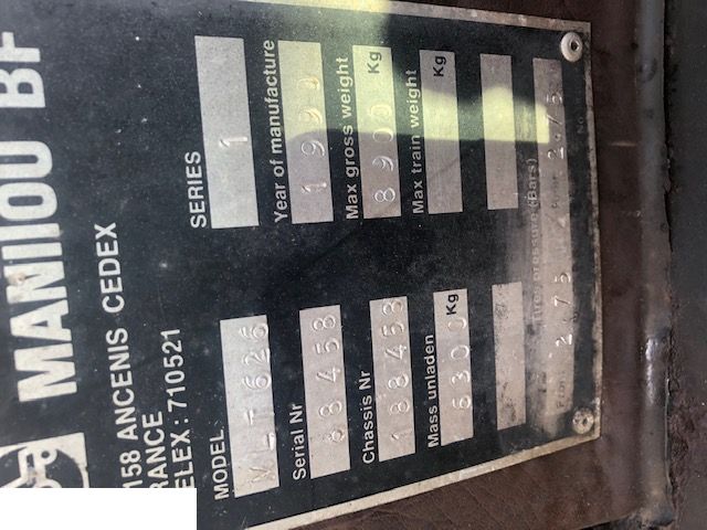 Manitou 524 526 628 - Obudowa Mostu Piasta Półoś