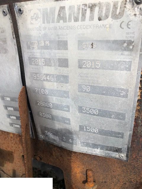 Manitou 742 - Zwrotnica