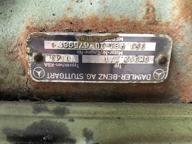 Mercedes Om 352 - Blok Cylindrów