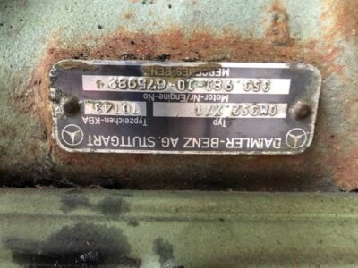 Mercedes om 352 - Koło Zamachowe