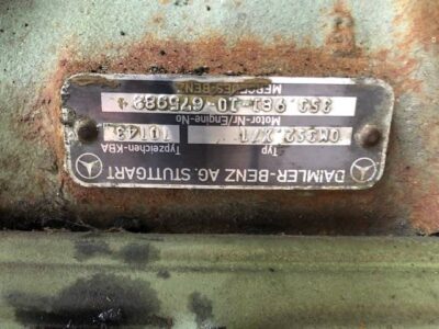 Mercedes om 352 - Obudowa Koła Zamachowego