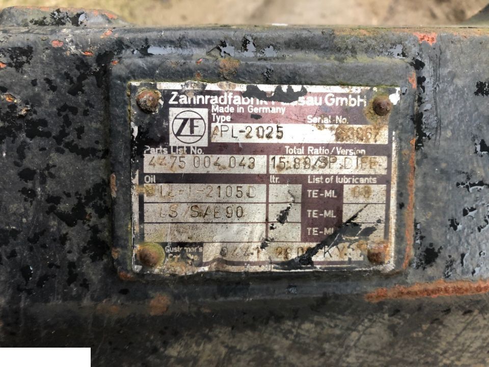 Most Przedni ZF APL 2025 Części